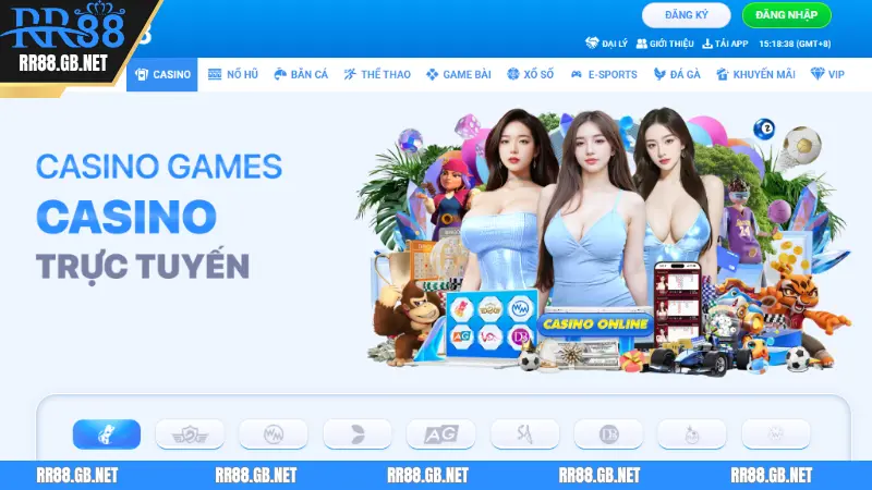 Trải nghiệm casino trực tuyến tại RR88 cùng dealer thật
