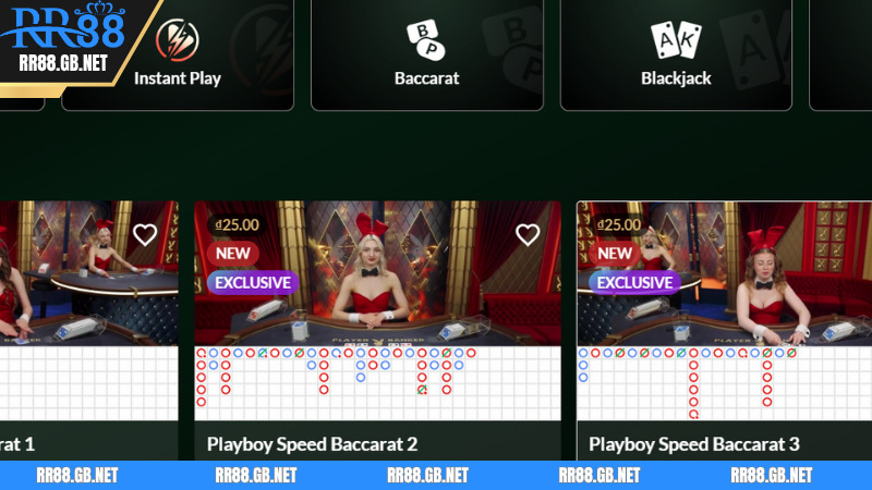 Top trò đặc sắc ở tại MG Casino RR88 giúp hội viên thỏa sức chọn lựa