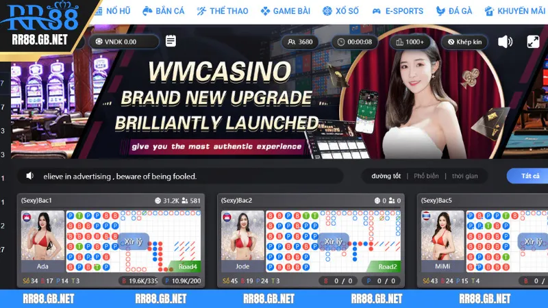WM Casino - sảnh cá cược giải trí online số một thị trường 2025